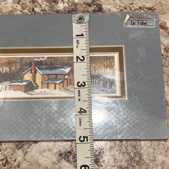Vintage Lu Fuller Limited Edition Print, Double Matted, Numbered 141/250 - Picture 7 of 9
